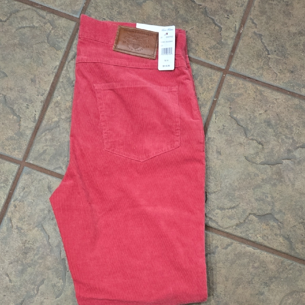 Brooks Brothers Red Corduroy Pants